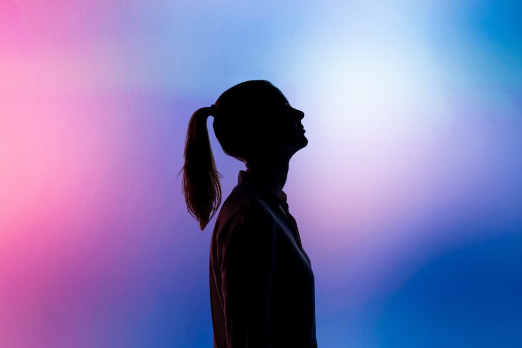 Silhouette of Woman by ThisIsEngineering